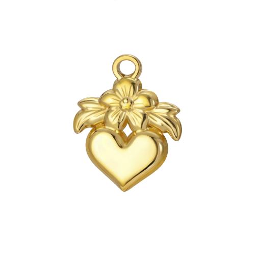 Roestvrijstaal Hart Hangers, 304 roestvrij staal, plated, DIY & verschillende stijlen voor de keuze, Verkocht door PC