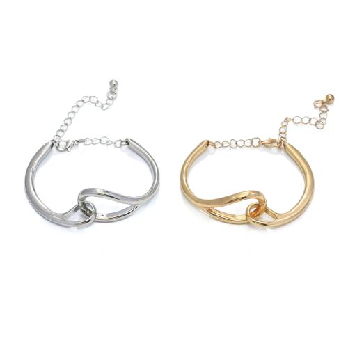 lega in zinco braccialetto, Motivo geometrico, placcato, gioielli di moda & per la donna, nessuno, Venduto da PC