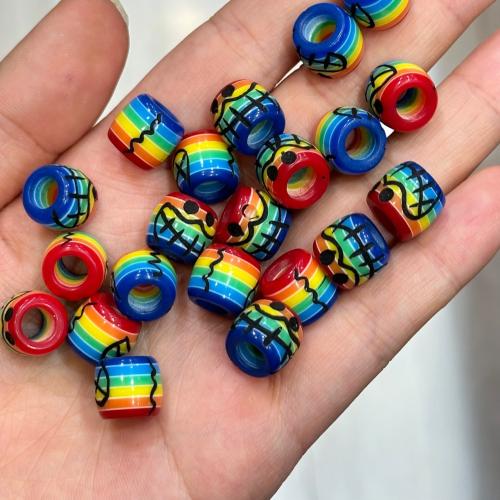 Plastové korálky, Umělá hmota, barva pozlacený, DIY, více barev na výběr, Prodáno By PC