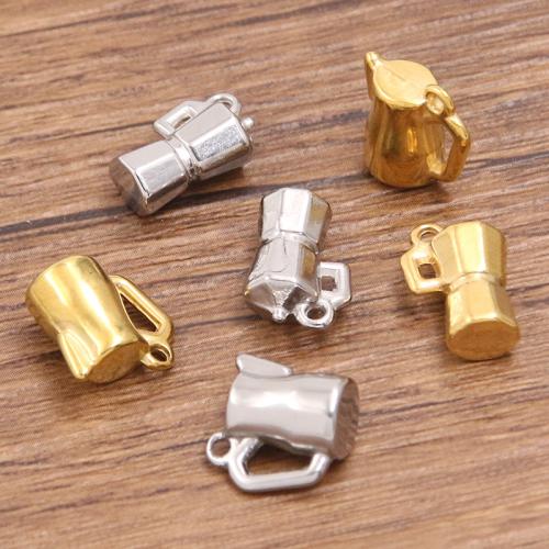 الفولاذ المقاوم للصدأ قلادة, 304 الفولاذ المقاوم للصدأ, مطلي, ديي, المزيد من الألوان للاختيار, 10أجهزة الكمبيوتر/حقيبة, تباع بواسطة حقيبة