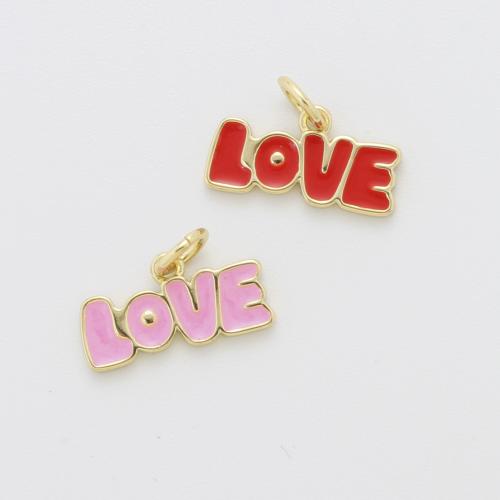 Bijoux pendentifs en laiton, Placage, DIY & émail, plus de couleurs à choisir, 7.60x14.60x1.50mm, Vendu par PC