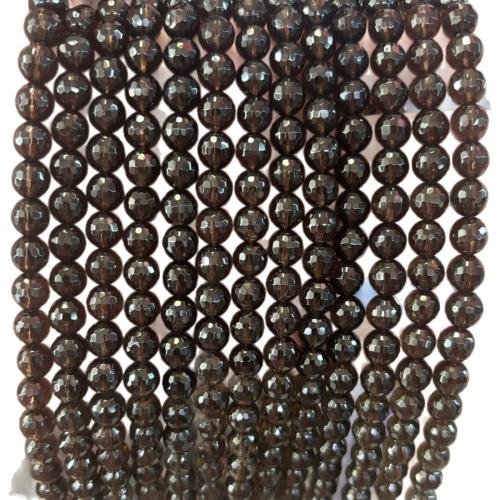 Naturale Smoky Quartz Beads, quarzo affumicato, DIY, colori misti, Venduto per 38 cm filo