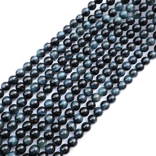 Tigro akis karoliukai, Pasidaryk pats, mišrios spalvos, 6mm, Parduota už 38 cm Strand