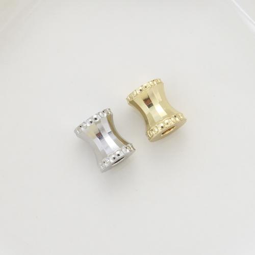 Perles bijoux en laiton, Placage, DIY, plus de couleurs à choisir, protéger l'environnement, sans nickel, plomb et cadmium, 7x6x5mm, Vendu par PC