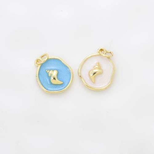 Bijoux pendentifs en laiton, Corne, Placage, DIY & émail, plus de couleurs à choisir, protéger l'environnement, sans nickel, plomb et cadmium, 15.50x12.70x3mm, Vendu par PC