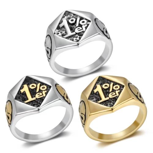 Ring Finger ze stali nierdzewnej, Stal nierdzewna 304, Powlekane, polerowane & dla obu płci & różnej wielkości do wyboru, dostępnych więcej kolorów, sprzedane przez PC