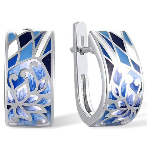 Messinki Leverback Korvakorut, päällystetty, muoti korut & naiselle & emali, Myymät Pair