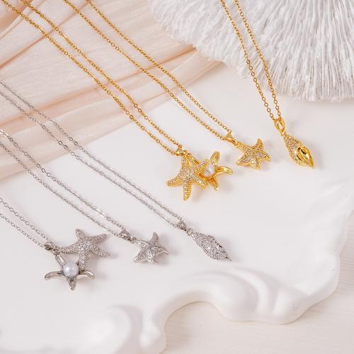 Zircônio cúbico Micro Pave colar de bronze, cobre, banhado, Vario tipos a sua escolha & micro pavimento em zircônia cúbica & para mulher, Mais cores pare escolha, vendido por PC