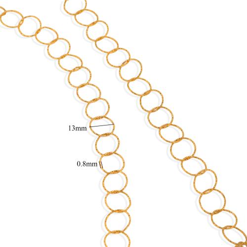 Stainless Steel Jewelry Chain 304 Stainless Steel plated DIY Length 1 m Sold By m