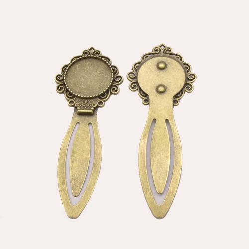 Zink Alloy Bokmärk Resultat, antik mässing pläterad, DIY & olika stilar för val, 30PC/Bag, Säljs av Bag