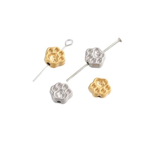 Rostfritt stål pärlor, 304 rostfritt stål, Claw, plated, DIY, fler färger för val, Säljs av PC