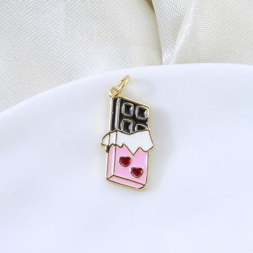 Bijoux pendentifs en laiton, cadre, Placage, DIY & émail, plus de couleurs à choisir, protéger l'environnement, sans nickel, plomb et cadmium, 19.30x11x1.80mm, Vendu par PC