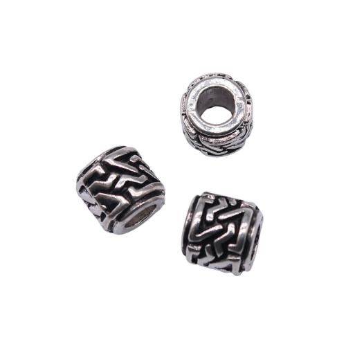 Zink Alloy Spacer Pärlor, antik silver pläterad, DIY, 7x7x7mm, 20PC/Bag, Säljs av Bag