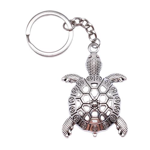 Chiave catena, lega in zinco, Tartaruga, placcato, Vintage & unisex, nessuno, turtle size 55x37mm, key ring size 28mm, Venduto da PC