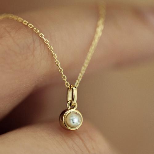 Κυβικά ζιρκονίαμικρο  άνοιγαν Ορείχαλκος Σκουλαρίκι, με Πλαστικά Μαργαριτάρι, επιχρυσωμένο, κοσμήματα μόδας & για τη γυναίκα, Μήκος Περίπου 45 cm, Sold Με PC