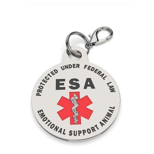 Chiave catena, 304 acciaio inox, Cerchio piatto, lucido, stili diversi per la scelta & smalto, 55x25mm, Venduto da PC