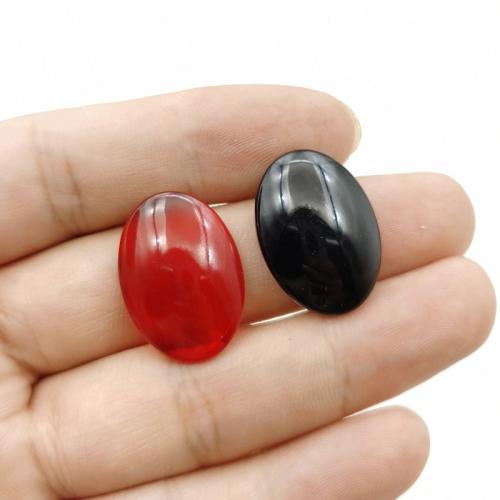 Oval Crystal Pärlor, Kristall, DIY, fler färger för val, 25x18mm, Säljs av PC