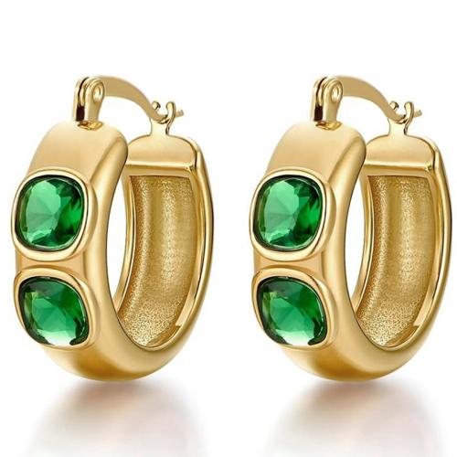 Blås Leverback örhänge, Mässing, med Glas, plated, mode smycken & för kvinna, Säljs av Par