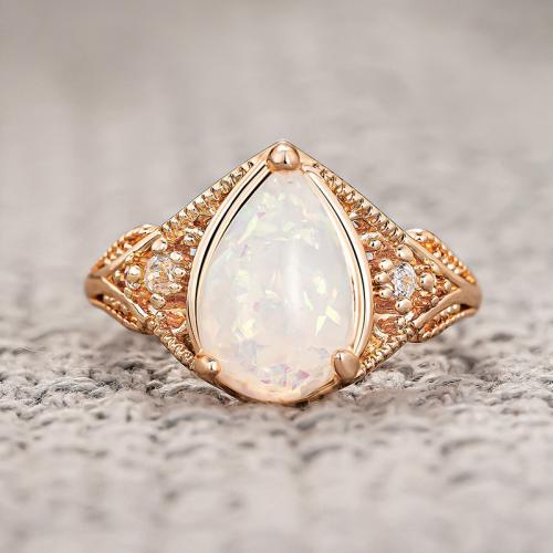 Cubique anneau en laiton Circonia Micro Pave, avec résine, Placage, normes différentes pour le choix & pavé de micro zircon & pour femme & creux, Vendu par PC