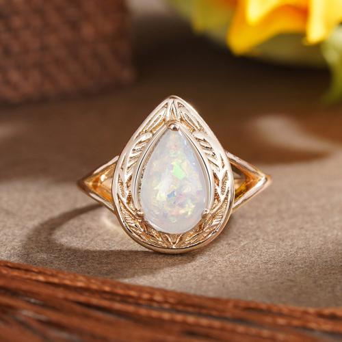 Bague en laiton, avec résine, Placage, bijoux de mode & normes différentes pour le choix & pour femme, Vendu par PC