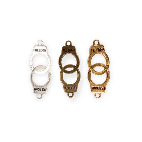 Zink Alloy Connector, plated, DIY, fler färger för val, 100PC/Bag, Säljs av Bag