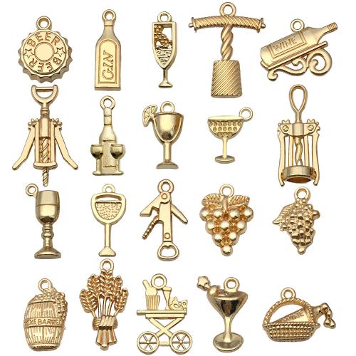 Zink Alloy Halsband, KC guldfärg pläterade, DIY & olika stilar för val, Säljs av PC