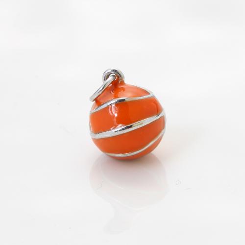 Bijoux pendentifs en laiton, Placage, DIY & émail, plus de couleurs à choisir, protéger l'environnement, sans nickel, plomb et cadmium, 12.50x10.40x10.70mm, Vendu par PC