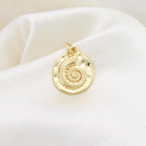 Bijoux pendentifs en laiton, Placage, DIY, doré, protéger l'environnement, sans nickel, plomb et cadmium, 18x15.50x2.20mm, Vendu par PC