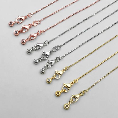 Zink Alloy Kedja, plated, DIY & olika stilar för val, Längd Ca 18.1 inch, Säljs av PC