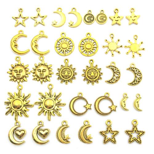 Zink Alloy Halsband, antik guldfärg pläterade, DIY & olika stilar för val, Säljs av PC