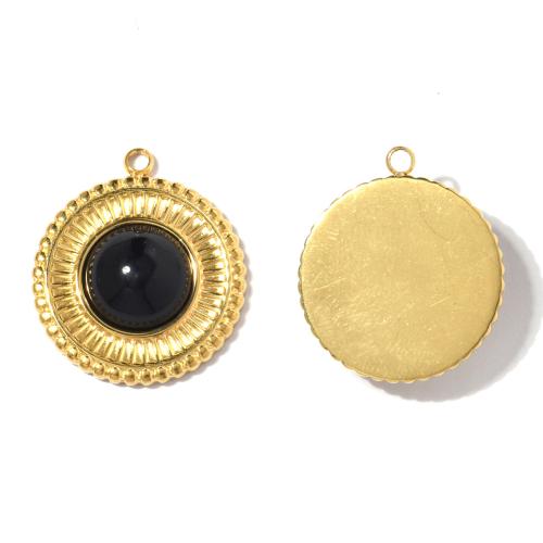 Crystal Hängen, 304 rostfritt stål, med Kristall, plated, DIY, fler färger för val, 10PC/Bag, Säljs av Bag