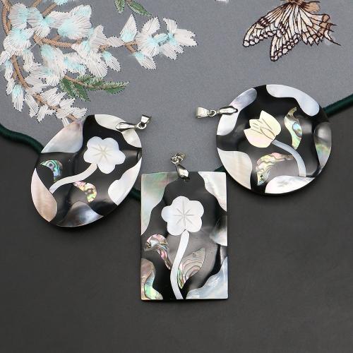 Shell Halsband, med Zink Alloy, Geometriskt mönster, DIY & olika stilar för val, Säljs av PC