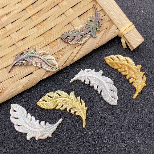 Shell Halsband, Vingform, DIY, fler färger för val, 34x14mm, Säljs av PC