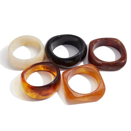 Harts smycken uppsättningar, manschett bangleskjorta & bangleskjorta & finger ring, med Zink Alloy, guldfärg pläterade, mode smycken, fler färger för val, Säljs av PC