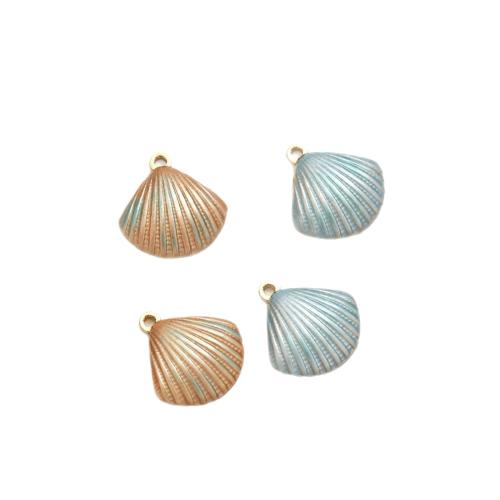 Rostfritt stål Animal Hängen, 304 rostfritt stål, Shell, målat, DIY, fler färger för val, 19x19.60mm, 5PC/Bag, Säljs av Bag