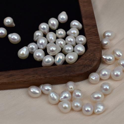 Barock odlad sötvattenspärla pärlor, Freshwater Pearl, mode smycken, fler färger för val, 7x9mm, Säljs av PC