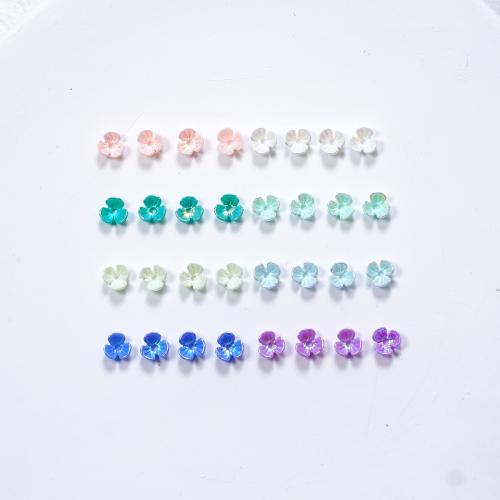 Akryl Bead, DIY, fler färger för val, 6x6mm, 200PC/Bag, Säljs av Bag