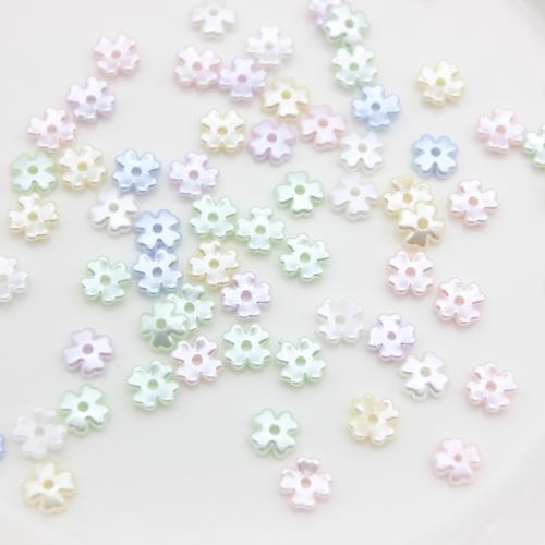 Solid Color Akrylpärlor, Akryl, DIY, fler färger för val, 6x6mm, 200PC/Bag, Säljs av Bag