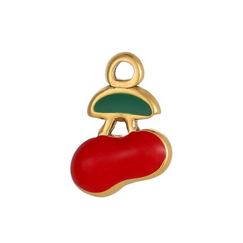 Nerezová ocel Šperky Přívěsky, 304 Stainless Steel, DIY & smalt, více barev na výběr, Prodáno By PC