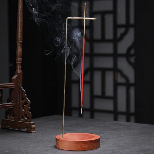 porcelaine Brûleur de flux arrière, avec laiton, pour la maison et le bureau, 90x90x260mm, Vendu par PC