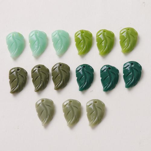 Shell Halsband, Shell Pulver, Leaf, polerad, DIY, fler färger för val, 14x10mm, Säljs av PC