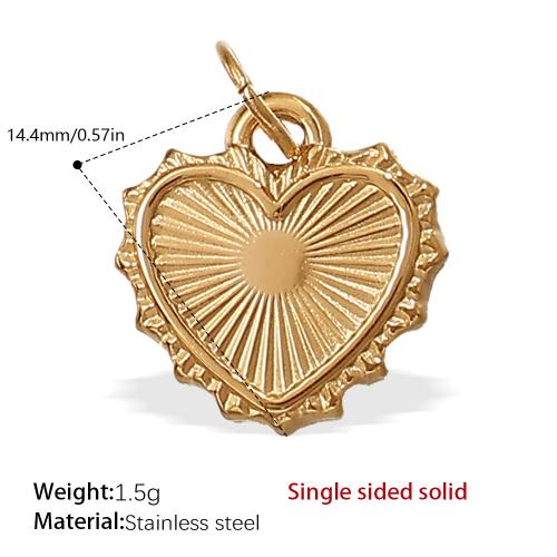 Rostfritt Stål hänge Inställning, 304 rostfritt stål, guldfärg pläterade, DIY & olika stilar för val, Säljs av PC