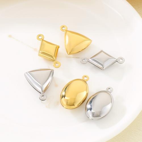 Rostfritt stål Smycken Hängen, 304 rostfritt stål, guldfärg pläterade, DIY, fler färger för val, Säljs av PC