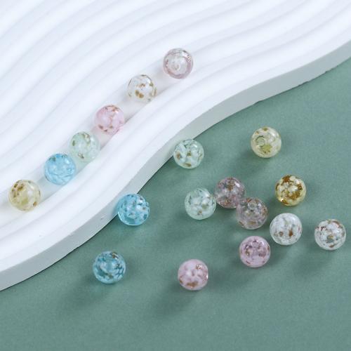 Handgjorda Lamppärlor, Lampwork, guldfärg pläterade, DIY, fler färger för val, 10x10mm, 20PC/Bag, Säljs av Bag