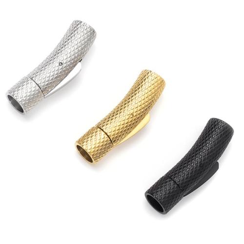 Rostfritt stål Bajonett Lås, ROSTFRITT STÅL, plated, fler färger för val, 10PC/Lot, Säljs av Lot