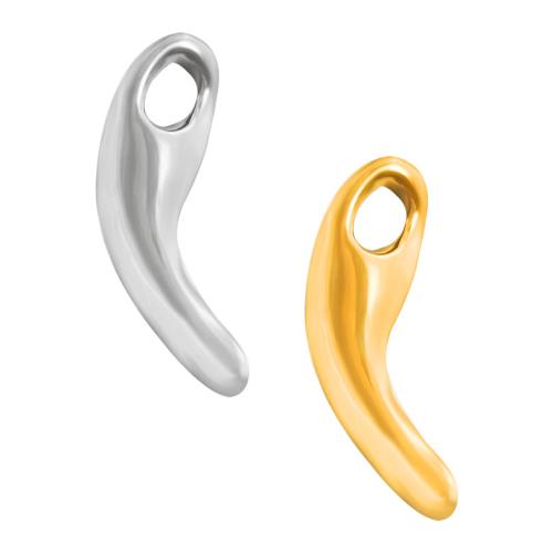 Rostfritt stål Smycken Hängen, 304 rostfritt stål, Peppar, plated, DIY, fler färger för val, 10PC/Bag, Säljs av Bag