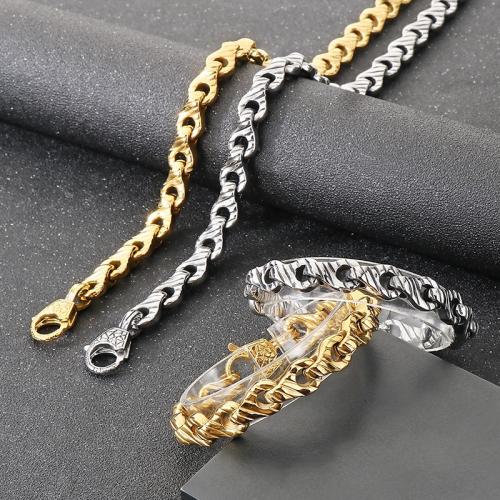 304 rostfritt stål Armband och halsband, plated, Vintage & olika stilar för val & för människan, Säljs av PC