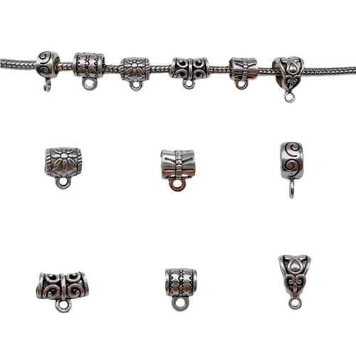 Zink Alloy Halsband, plated, Vintage & DIY & olika stilar för val, 100PC/Bag, Säljs av Bag