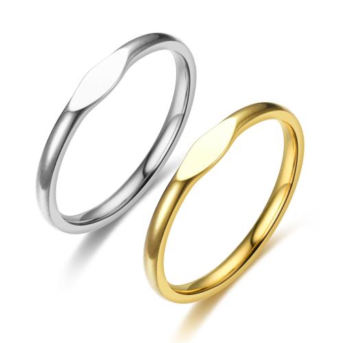 Rostfritt stål Fingerringar, 304 rostfritt stål, guldfärg pläterade, mode smycken & laserritare, fler färger för val, Hål:Ca 1mm, Säljs av PC