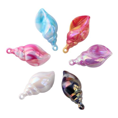 Akryl Häng, guldfärg pläterade, DIY, fler färger för val, 43.70x21.20x18mm, 10PC/Bag, Säljs av Bag